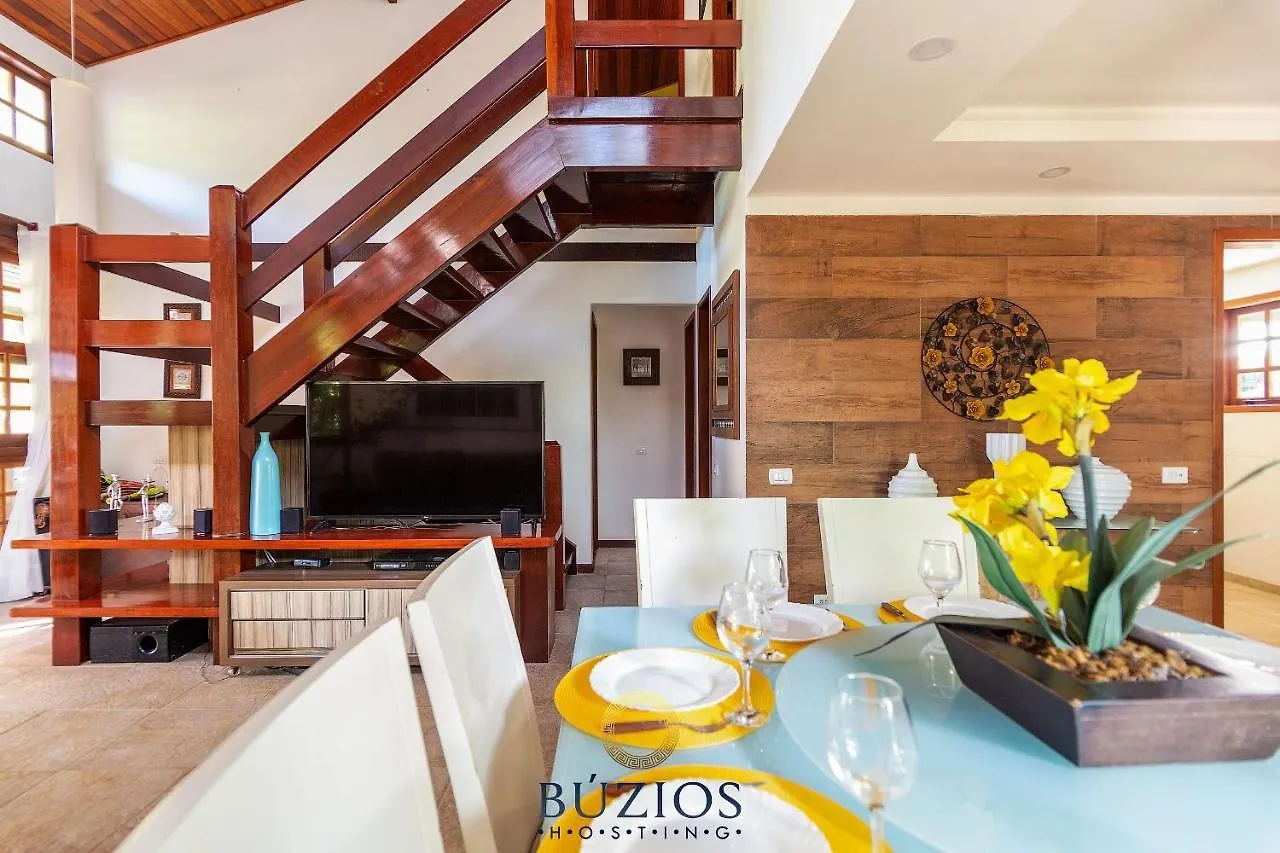 Casa completa! 4 suítes com ar, área gourmet com cervejeira privativa, wi fi 200mb Búzios Casa de Férias