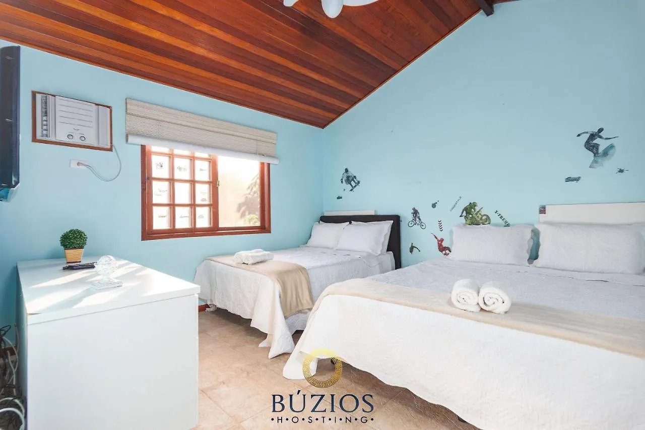 Casa completa! 4 suítes com ar, área gourmet com cervejeira privativa, wi fi 200mb Búzios Casa de Férias